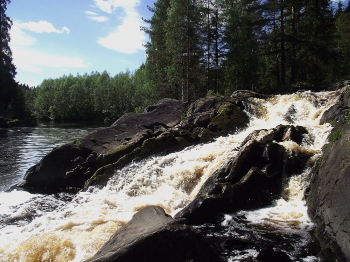 Водопады Ахинкоски