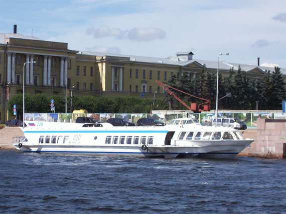 Петербург - Кронштадт по воде на скоростной шайтан-арба (август 2009) - 2