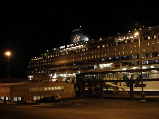 Турку - Стокгольм - Турку. Silja Line (январь 2009) - 1